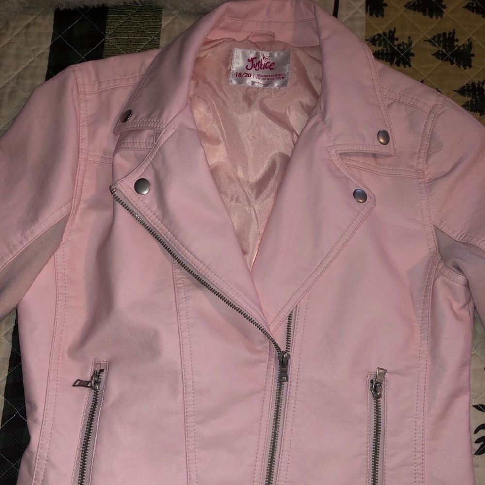 Pink Moto Jacket - Picture 3 of 5